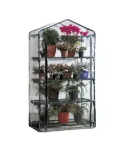 Telo di ricambio verdemax per serra 4 ripiani big in plastica trasparente 90x50x163 cm Offerta Del Giorno