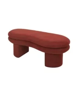 Compra Adesso Panca bellahome "onda" mattone 106x43x43 cm