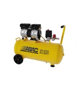 Compressore aria silenziato abac "montecarlo xt sil 10" 50 litri 1 hp Prezzo Conveniente