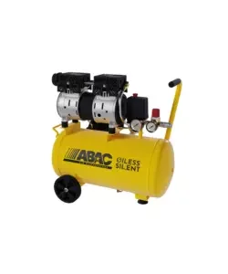 Compressore aria silenziato abac "pole position" 24 litri 1 hp Nuovo Arrivo