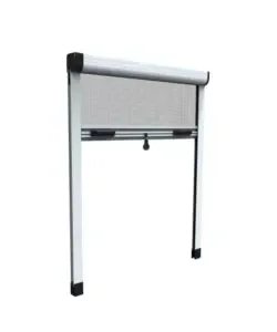 Zanzariera verticale avvolgibile "roto" bianco 80x170 cm Soddisfatti O Rimborsati