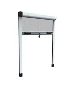 Zanzariera verticale avvolgibile "roto" bianco 140x170 cm Spedizione Espresso