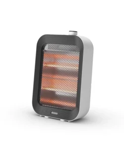 Economico Stufa infrarossi da tavolo olimpia splendid "quarzia slim" nero 800 w