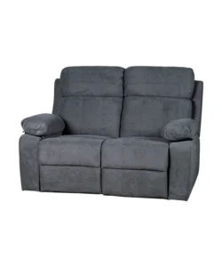 Divano 2 posti bellahome "annika" con 2 recliner motorizzati grigio canna di fucile 145x93x101cm Prezzo Scontato