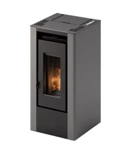 Promozione Esclusiva Stufa a pellet freepoint "piko 6" titanio 5,5 kw