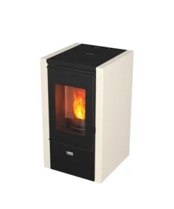 Stufa a pellet canadian stove "kleo" bianco 6,2 kw Offerta Limitata