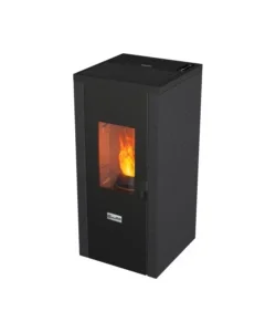A Buon Prezzo Stufa a pellet ermetica canadian stove "designevo fine duster" grigio puntinato 8 kw