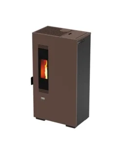 Stufa a pellet canadian stove "slimmy 6" ruggine 6 kw Direttamente Dal Produttore