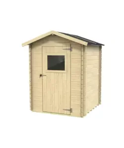 Ultime Pezzi Casetta in legno da giardino habrita "cervia" in abete 146x146x194 cm