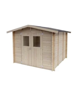 Casetta in legno da giardino habrita "forrest" in abete 249x249x204 cm Consegna Rapida