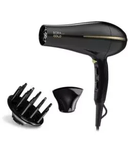 Ultimissimo Modello Phon per capelli gama nero 2 velocità 3 temperature