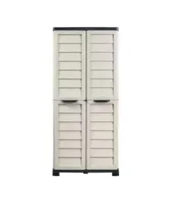 Armadio alto bama "riponi" in resina sabbia 76x46x168 cm Occasione Imperdibile