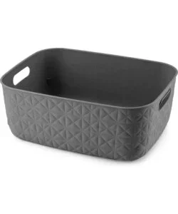 Cesto portaoggetti keter "curver softex m" antracite 37,9x29,2x14,3 cm Prezzo Basso