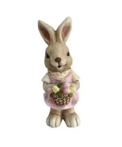 Coniglietta decorativa da giardino eurogarden "nina" 16x16x41 cm Prezzo Scontato