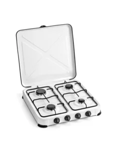 Compra Online Fornello a gas ompagrill "4/v cover" 4 bruciatori 50x51x10,5 cm