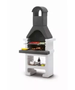 Vendita Finale Barbecue a carbonella in cemento palazzetti "aral" 78x75x180 cm