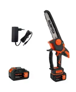 Troncarami a catena a batteria dolomitech barra 20 cm 2 batterie 21v 4ah e caricabatterie Must-Have