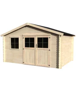 Casetta in legno da giardino decor et jardin "flodalien" in abete bianco nordico 419x302x244 cm Scelto Dai Clienti