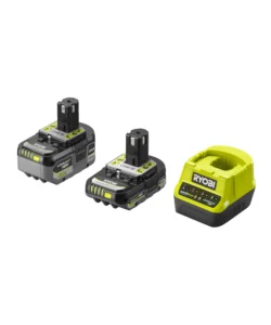 Di Tendenza Kit caricabatterie e 2 batterie di ricambio ryobi "rc18120-242x" 18v 4-2ah