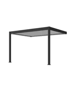 Super Prezzo Pergola addossata motorizzata ombréa "vs"in alluminio 399x293x255,8 cm