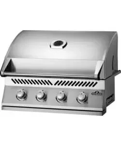 Consegna Rapida Barbecue a gas napoleon "built-in 500 series 32" grigio 4 bruciatori