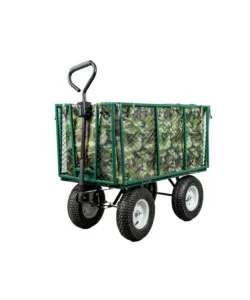 Carrello da giardino pieghevole in acciaio euro garden con sacca e cestello 107x55x85 cm Miglior Prezzo