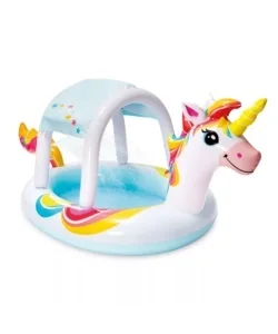 Di Tendenza Piscina gonfiabile per bambini intex "unicorno con spruzzo" in vinile 254x132x109 cm - cod. 58435np