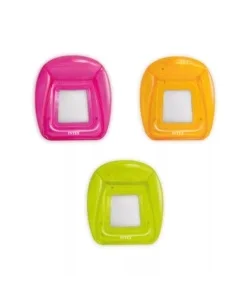 Bestseller Poltrona gonfiabile con rete intex "mare" in vinile colori assortiti 104x102 cm - cod. 56802np