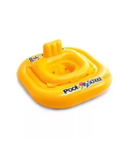 Direttamente Dal Produttore Salvagente mutandina per bambini intex "pool school" in vinile giallo 79x79 cm - cod. 56587eu