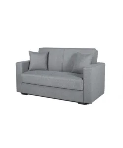 Soddisfatti O Rimborsati Divano letto "afrodite" 2 posti grigio 155x80x87 cm