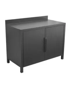 Cucina da esterno modulare solaria "modulo 4" in alluminio antracite 120x60x90 cm Nuovo Arrivo