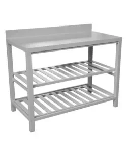 Cucina da esterno modulare solaria "modulo 5" in alluminio grigio chiaro 120x60x90 cm Direttamente Dal Produttore