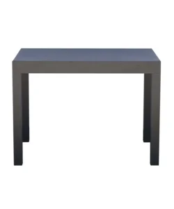 Tavolo da esterno allungabile solaria "spalato" in alluminio antracite e piano in vetroceramica 104/208x75x75 cm Non Perdere