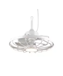 Acquista Ora Plafoniera led con ventilatore "oslo" bianco 2250 lm 51 cm