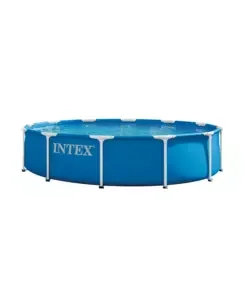 Di Tendenza Piscina fuori terra con struttura rotonda intex "metal frame" blu 366x366x76 cm - cod. 28210nd