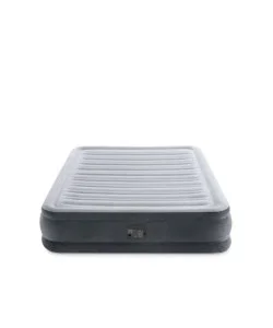 Spedizione Gratuita Materasso ad una piazza e mezza intex "dura beam comfort plush" con pompa integrata grigio 137x191x33 cm - cod. 67768np