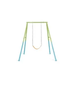 Spedizione Espresso Altalena intex con seggiolino intercambiabile in acciaio verde e azzurro 170x235x200 cm - cod. 44113