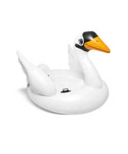 Spedizione Gratuita Cavalcabile gonfiabile intex "cigno" in vinile bianco 178x140x132 cm - cod. 57287eu