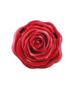 Di Tendenza Materassino gonfiabile intex "rosa" in vinile rosso 137x132 cm - cod. 58783eu