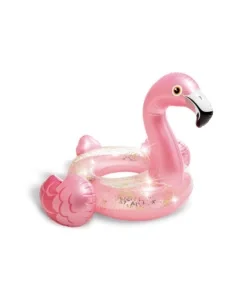 Compra Online Salvagente gonfiabile intex "fenicottero glitter" in vinile colori assortiti 99x89x71 cm - cod. 56251np