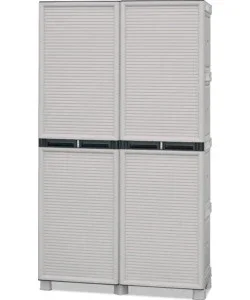 Armadio artplast "concert" in polipropilene grigio 100x39x172 cm Pagamento Sicuro