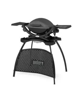 Barbecue elettrico weber "q1400" con supporto nero 1 bruciatore Offerta Speciale