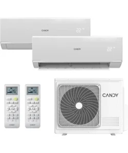 Promozione Climatizzatore caldo freddo candy "aria" dualsplit 12000+12000 btu