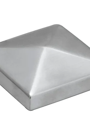 Cappuccio per pali in legno50 x 50 inox satinato V2A Compra Oggi Stesso