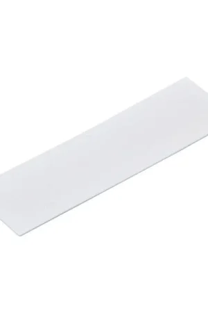 Vendita Finale GLUSKE BKV Spessori zigrinati 100 x 52 x 1 plastica bianca(spessore per vetro)