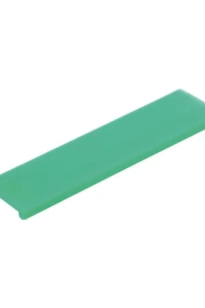 Ultima Occasione GLUSKE BKV Spessori zigrinati 100 x 40 x 5 plastica verde(spessore per vetro)