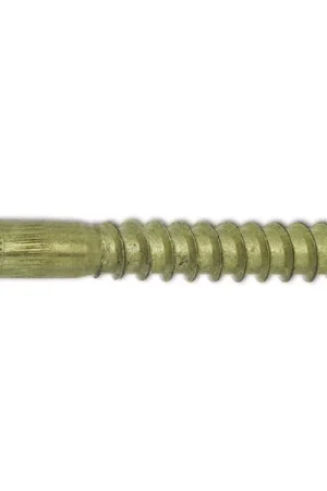 Affare DIN 97 1.6 x 12 ottone grezzo vite per legno testa svasata piana con intaglio