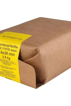 Ultima Occasione Chiodo testa svasata 2.5x 60 grezzo scatola avvolgente 2,5kg