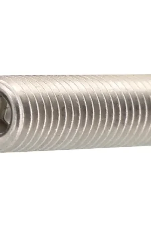 Vendita Finale ISO4029/DIN916 M 2.5x 6 inox A4 Grano con punta coppa e cava esagonale