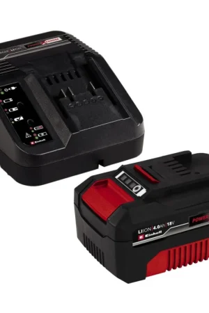 Super Prezzo EinhellEinhell 4512042 power-x-change starter kit, caricabatteria e batteria da 4000 mah li-ion, nero, rosso 4000 mah li-ion singleEAN: 4006825613704